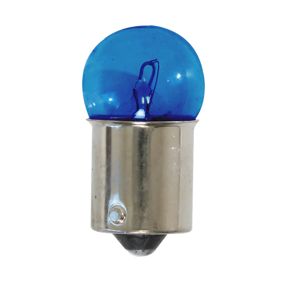 Blue Glass Light Bulb For Bulb #97