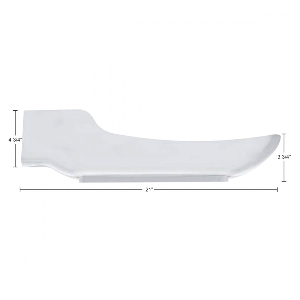 Sequential 14 Amber LED Peterbilt 388, 389 Front Fender Cover