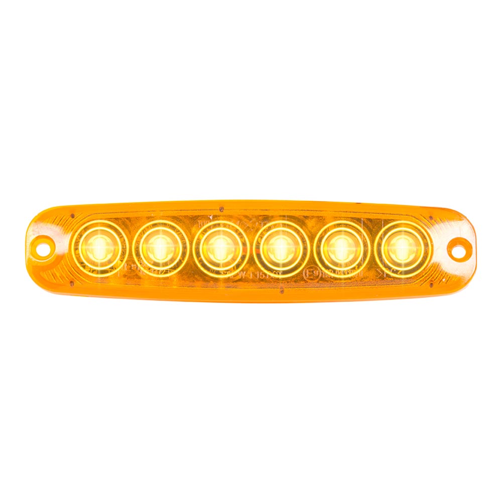 5" Ultra Thin 6 LED Strobe Light