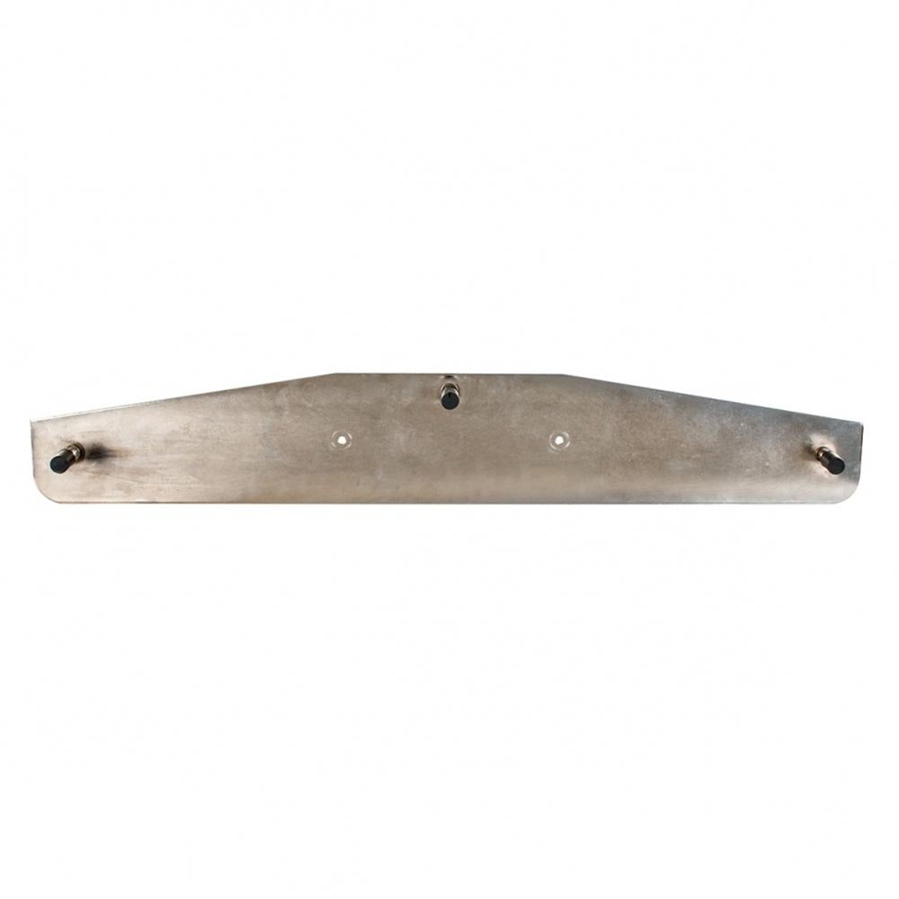 Chrome Bottom Weight with Oval Skulls Emblem