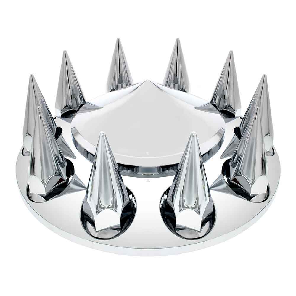 Pointed Front Axle Cover with 33mm Spike Thread On Nut Covers