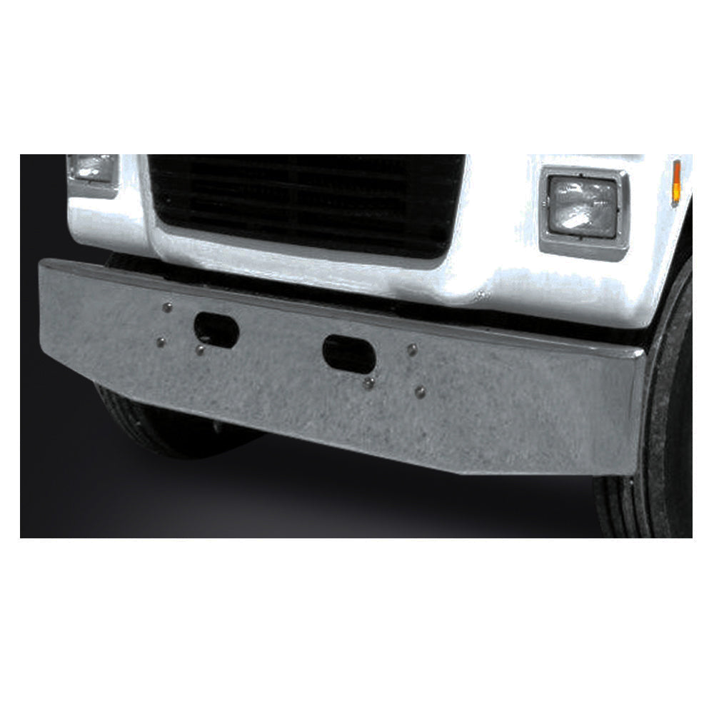 Ford 16" Tapered Chrome Bumper with Tow Holes