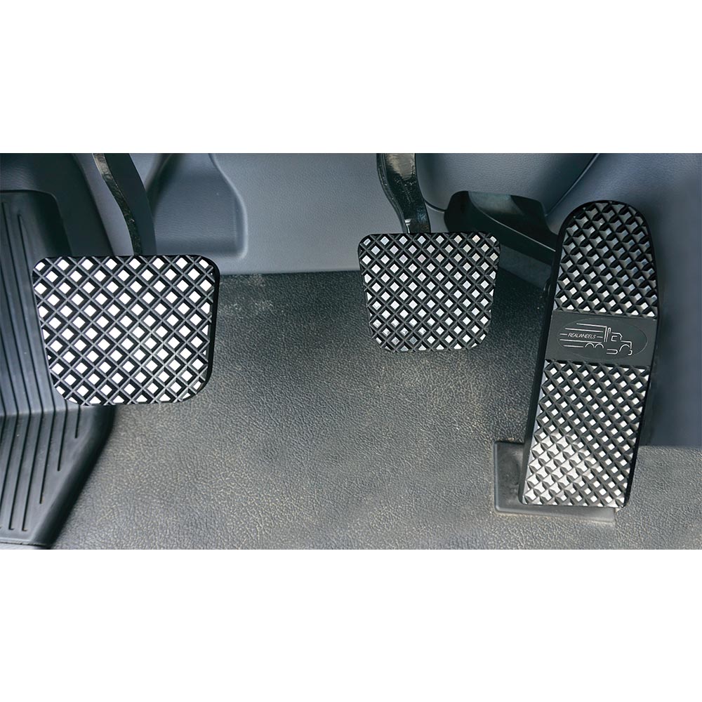 Peterbilt Black Billet Aluminum Pedal Set