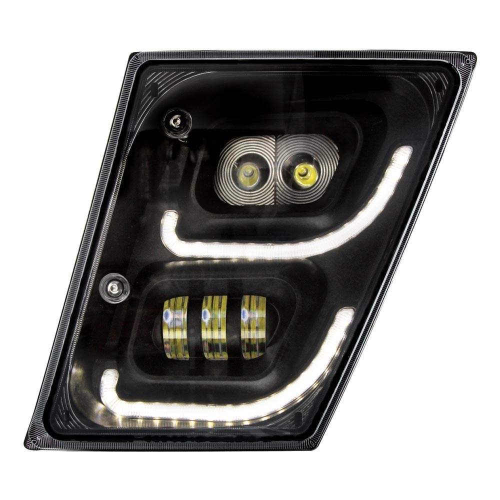 Volvo VN 2003-17 Blackout LED Fog and Daytime Running Lights