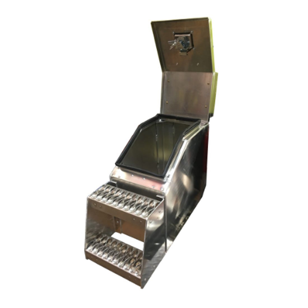 30" Wide Mouth Step Box with Smooth Door
