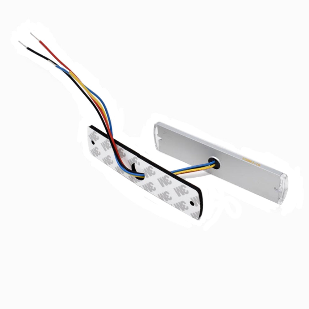 12 LED Strobe Low Profile Amber Light Bar