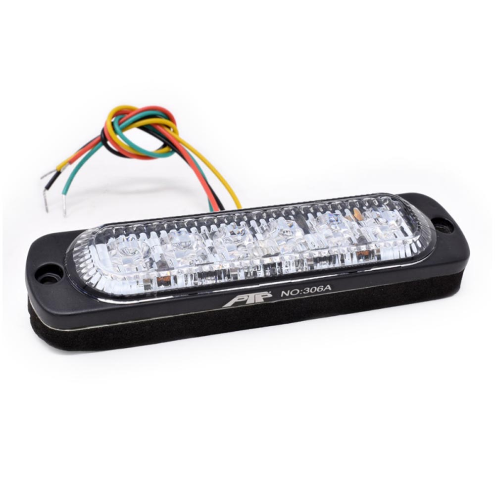 Low Profile 6 LED Strobe Light