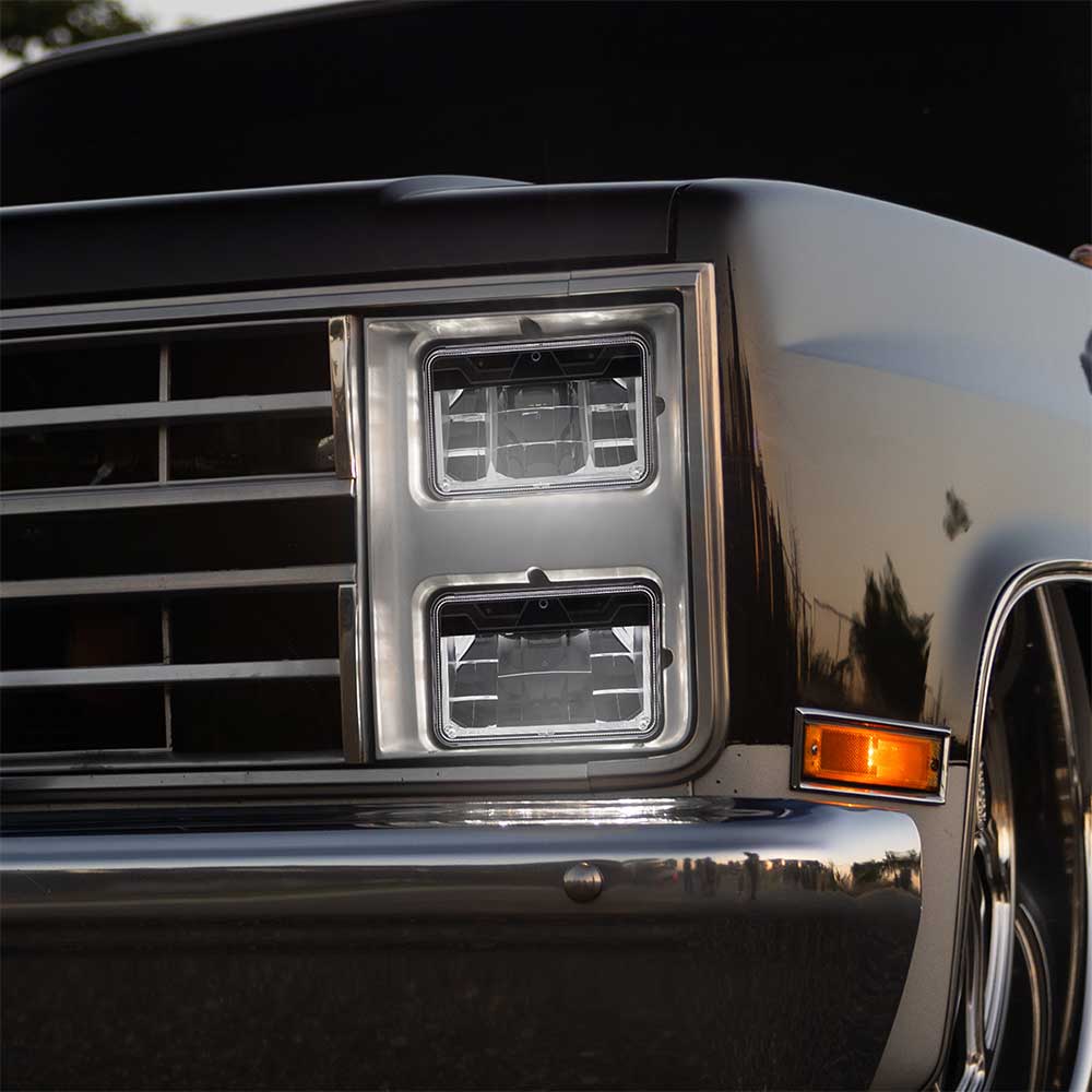 4" x 6" Ultralit LED Low Beam Headlight w/ Polycarbonate Lens & Housing