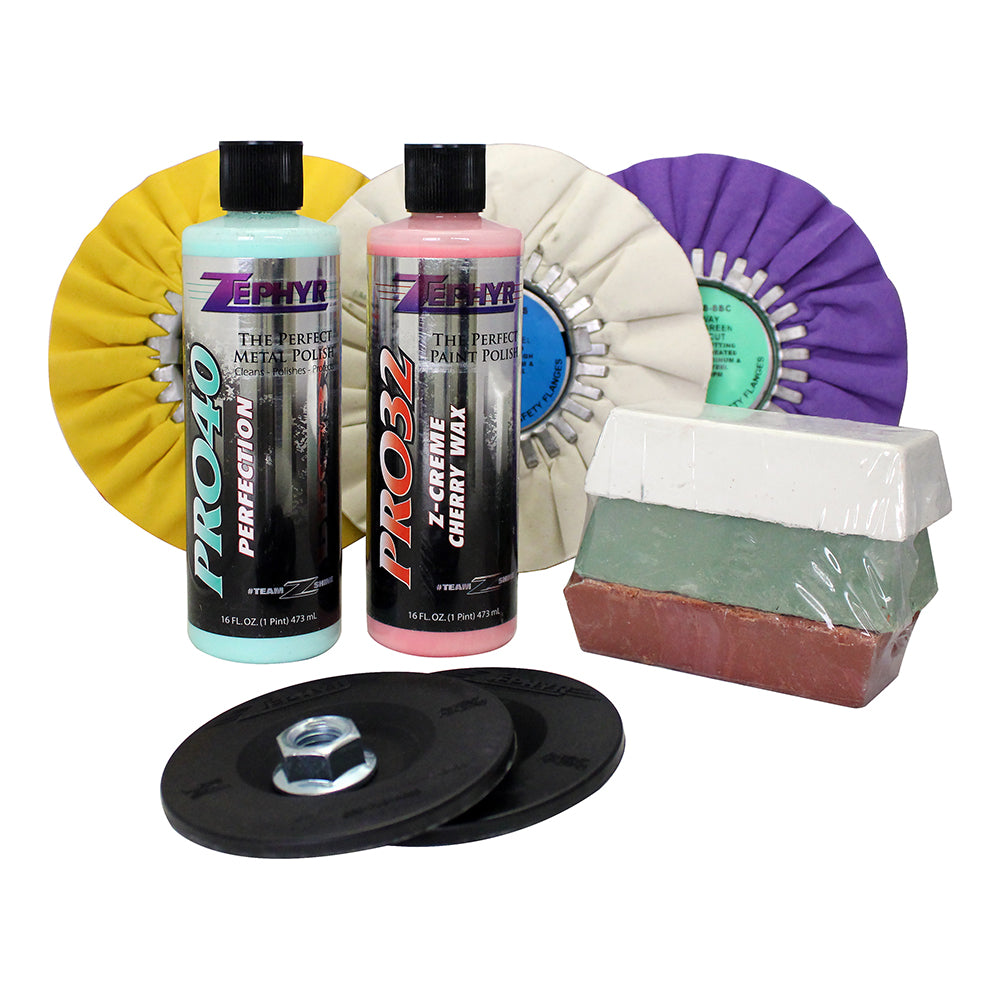 Zephyr Super Shine Polishing Kit