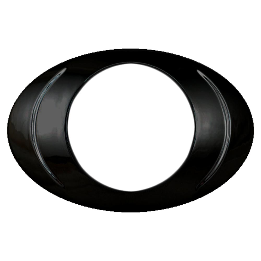 Black Magnum 3 Marker Light Bezel 4-Pack