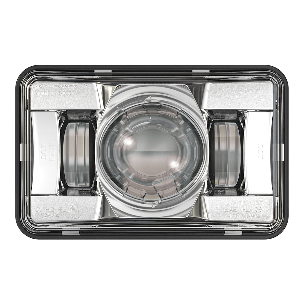 4" x 6" 8800 Evo 2 High Beam LED Headlight