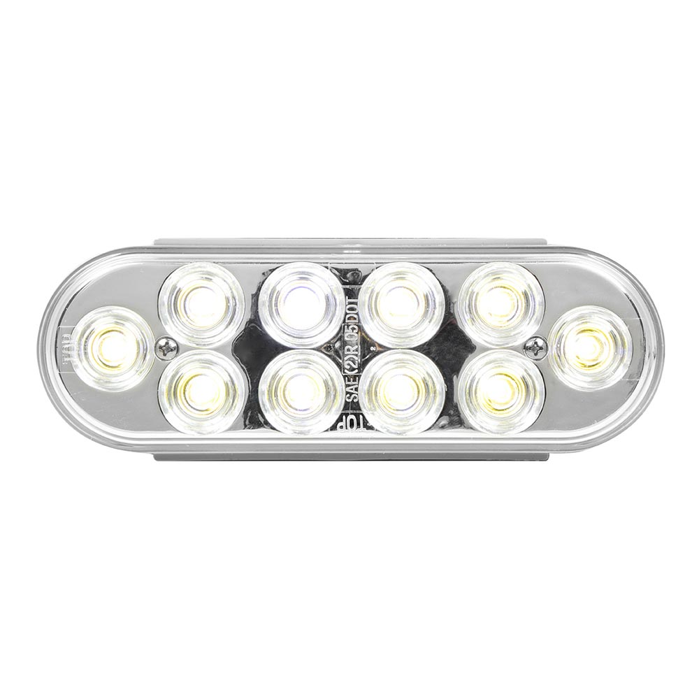 6" Oval 10 LED Sealed Highway Style Light