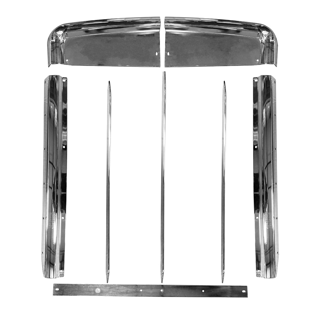 Kenworth W900L Grill Surround Assembly