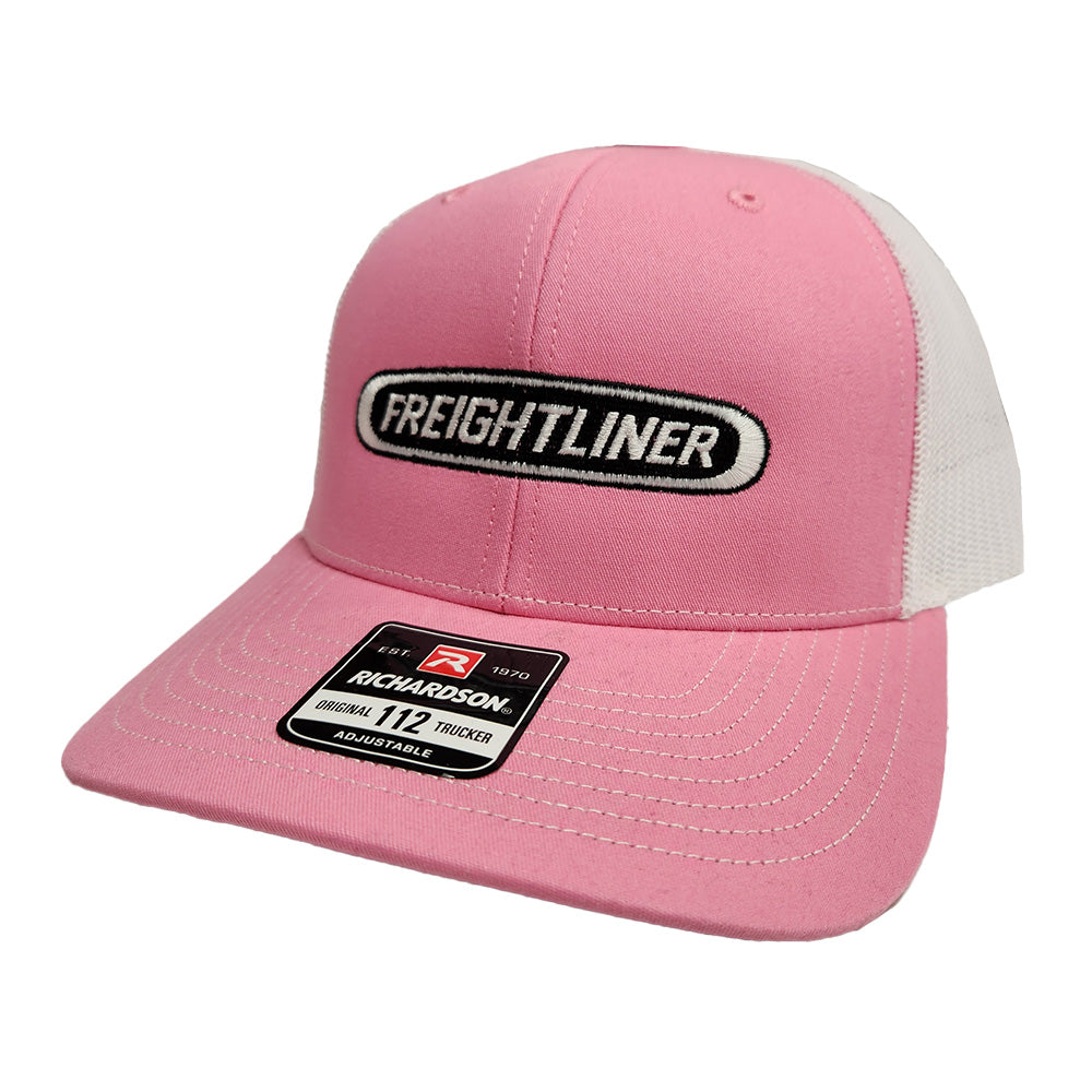 Freightliner Pink and White Trucker Hat