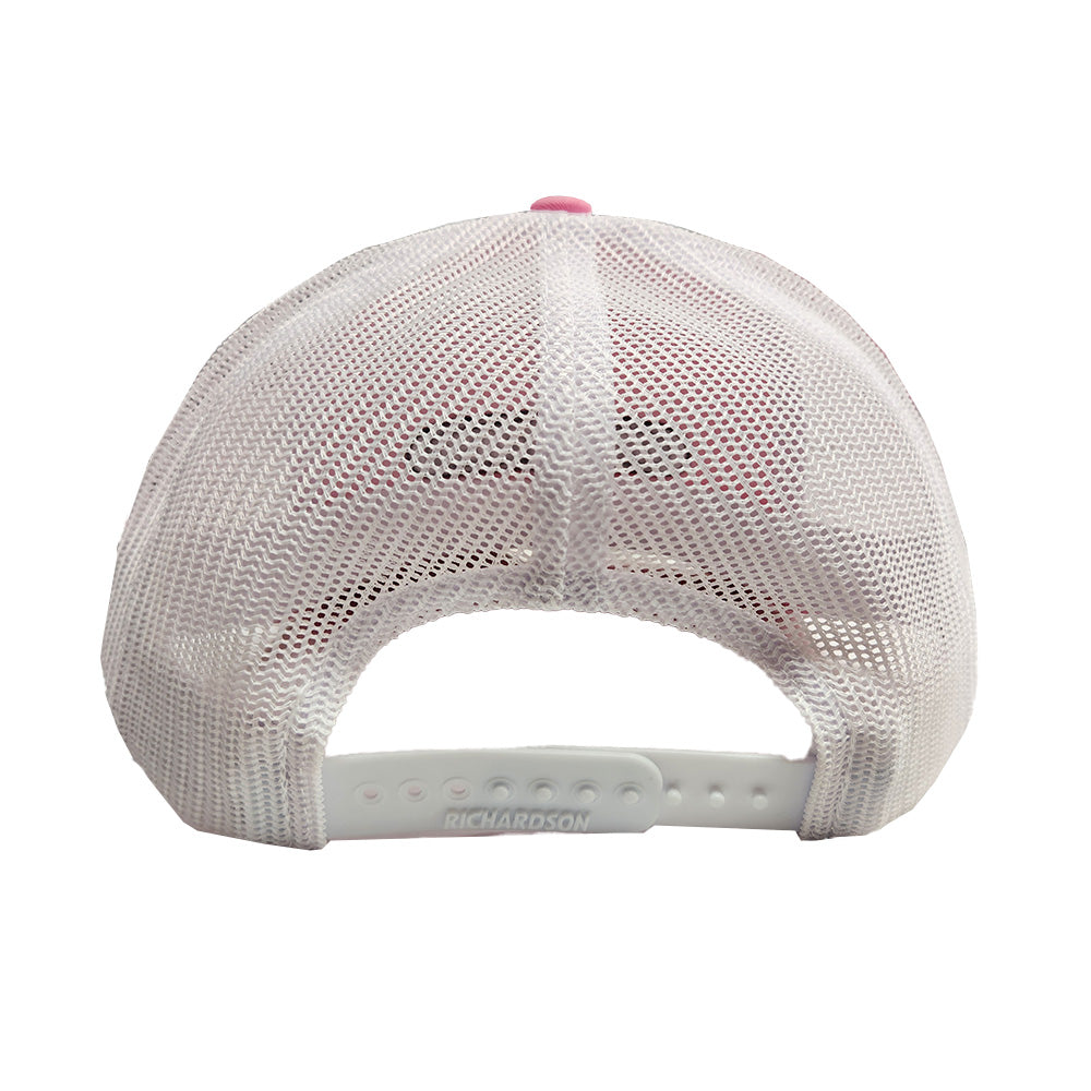 Freightliner Pink and White Trucker Hat