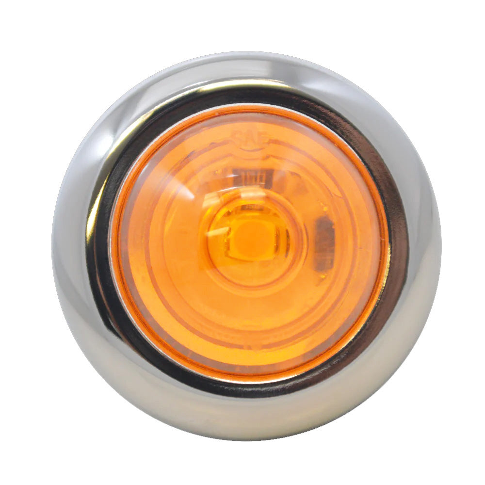 3/4" Button Clearance Marker Lights