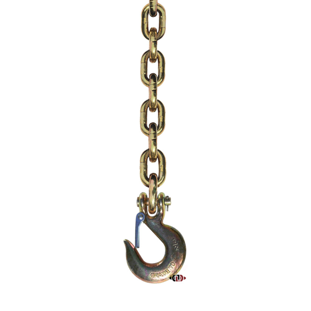 6ft Chain With 1/2" Clevis Hook