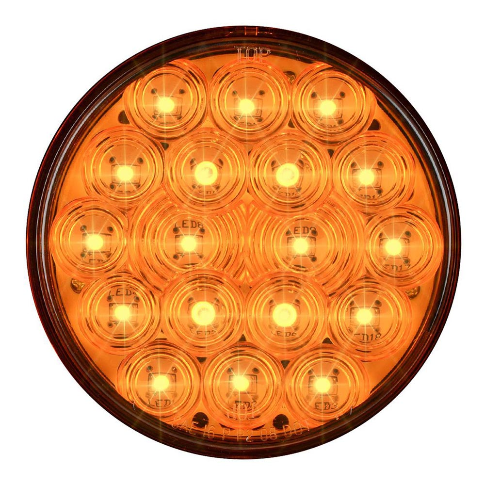 4" Round Fleet Style 18 LED Light