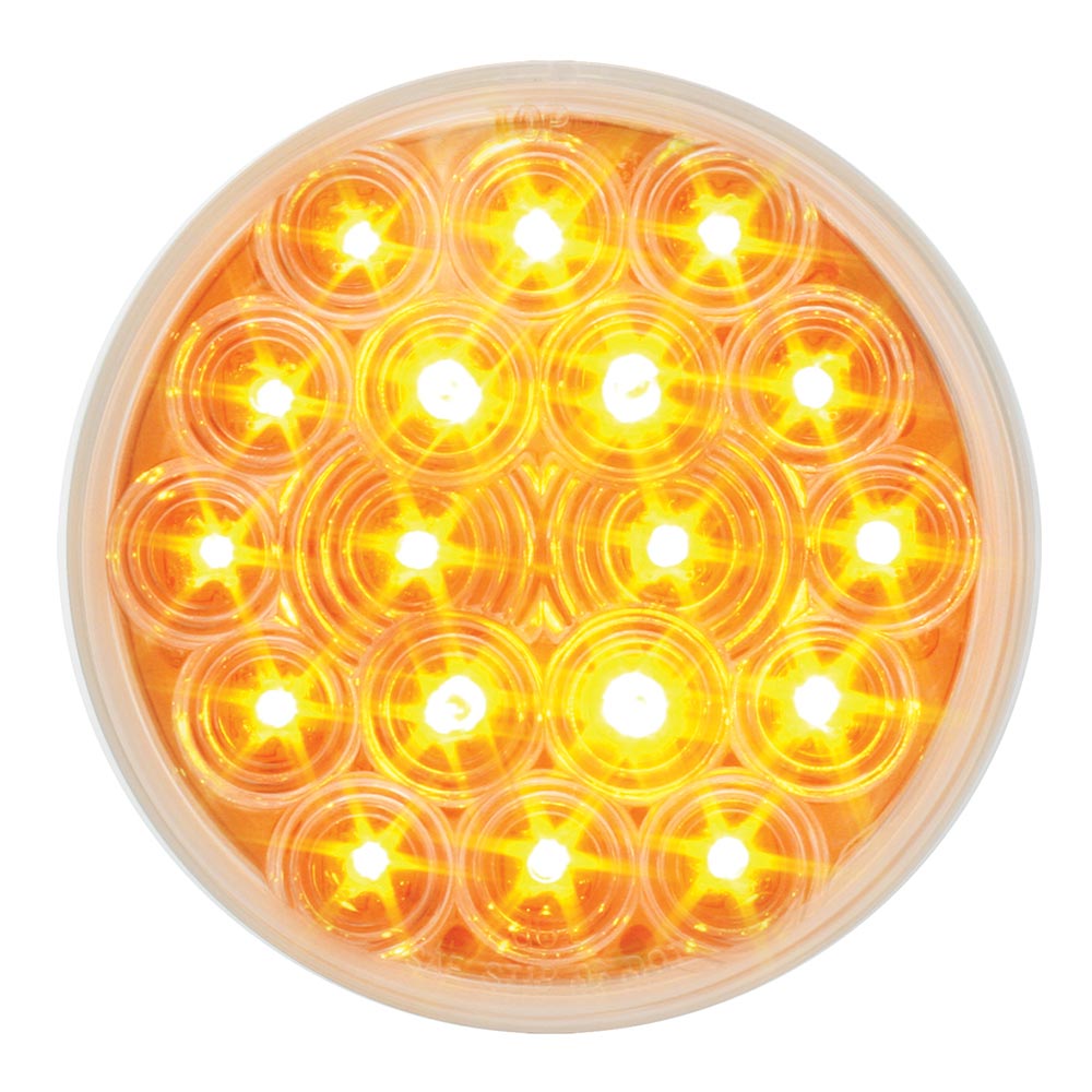 4" Round Fleet Style 18 LED Light