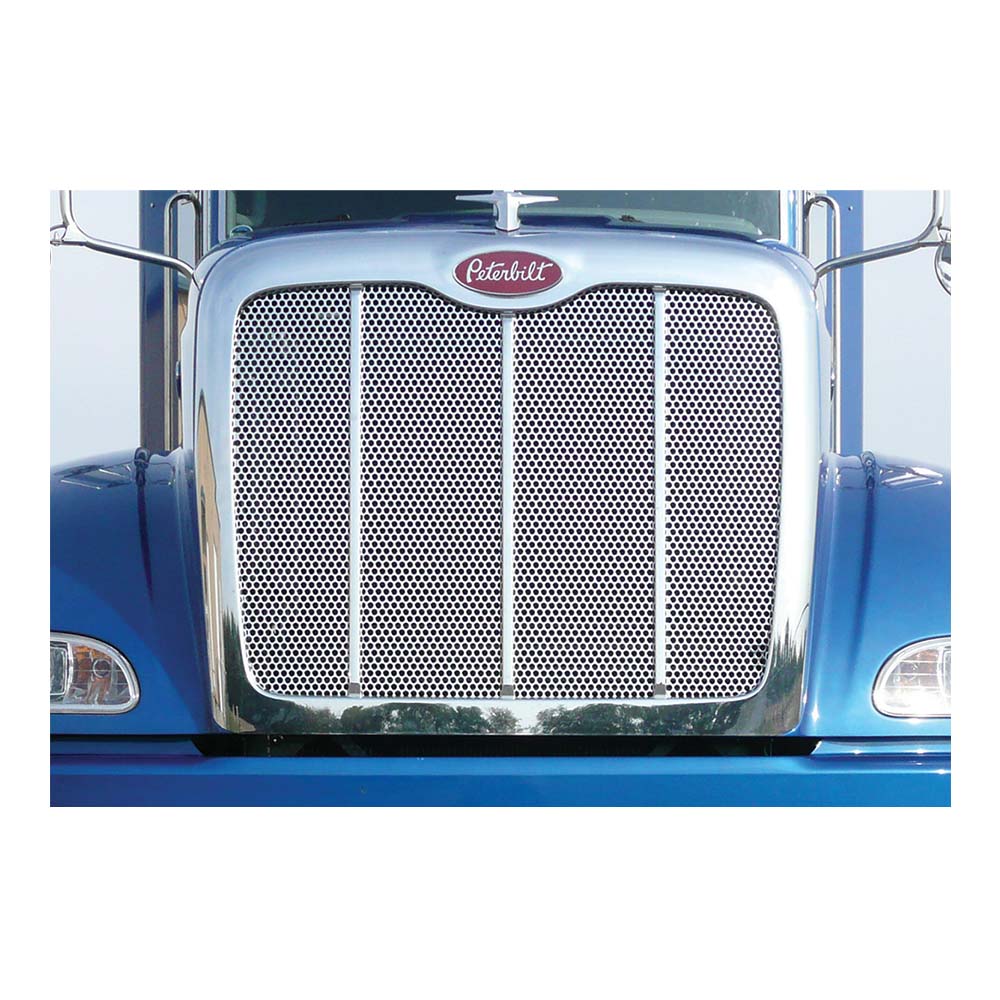 Peterbilt 386 Large 7/16" Circle Punched Grill