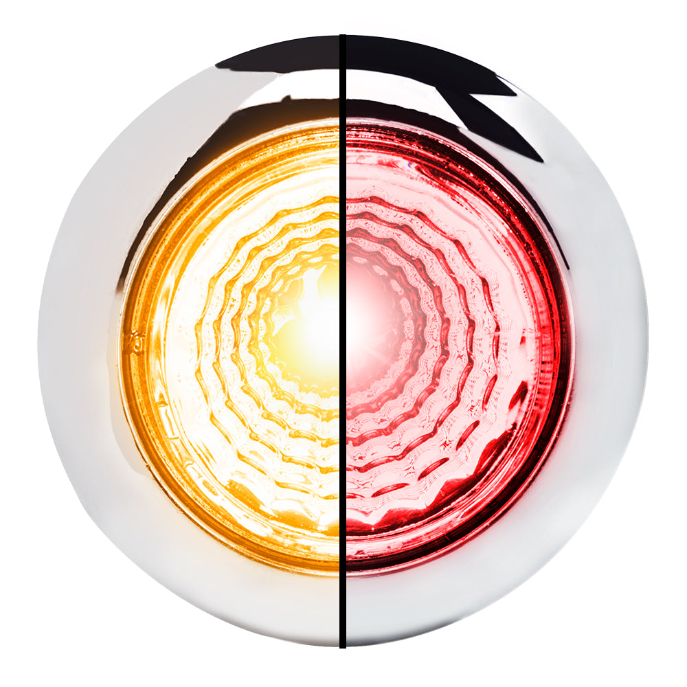 3/4" 1 LED Dual Revolution Mini Light with Reflector