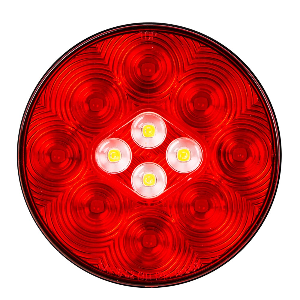 4" LED Combo Tail & Back-up Light w/ Weather Pack