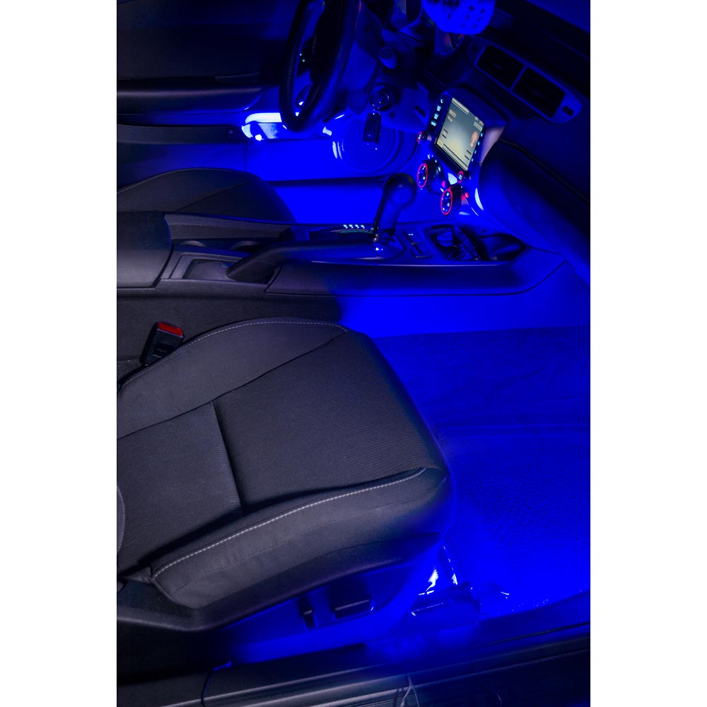 Multicolor LED Light Pods with Remote, 6-Pack