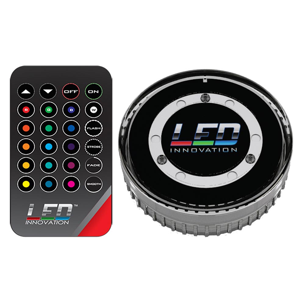 Multicolor LED Cup Holder Light with Remote