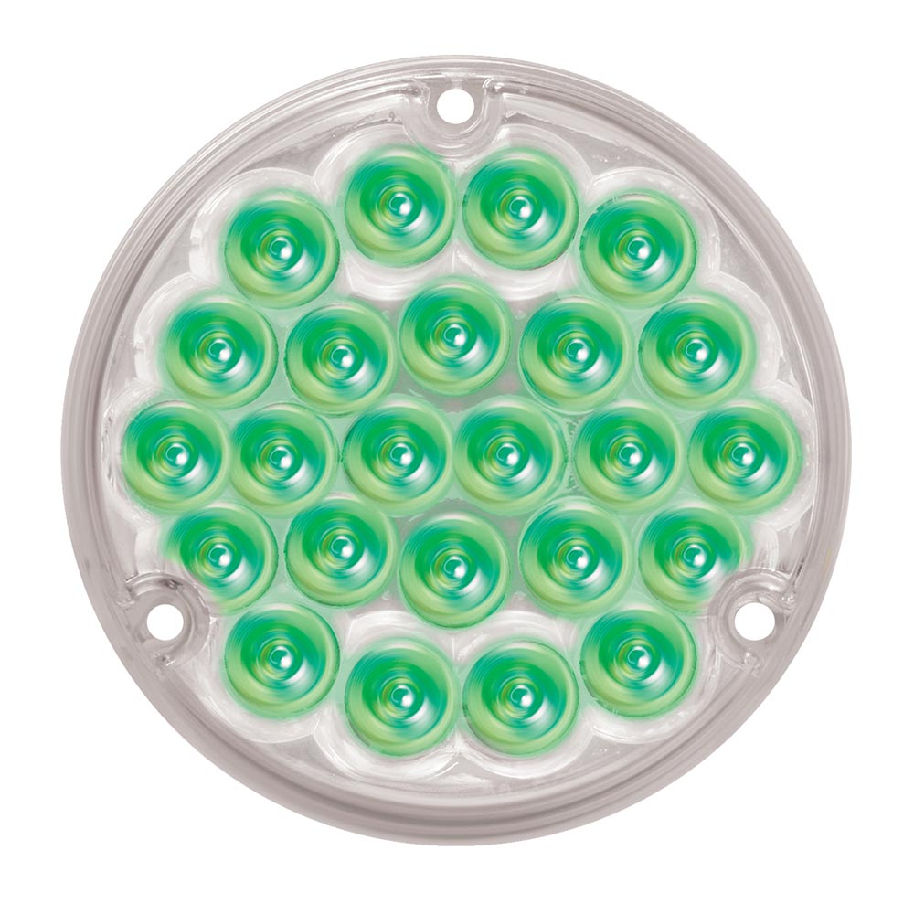 4" Round Pearl LED Light with 1156 Plug