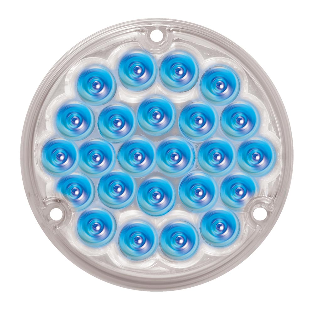 4" Round Pearl LED Light with 1156 Plug