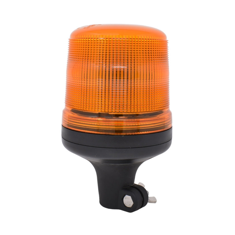 DIN Pole Mounted Amber LED Flashing Beacon Light