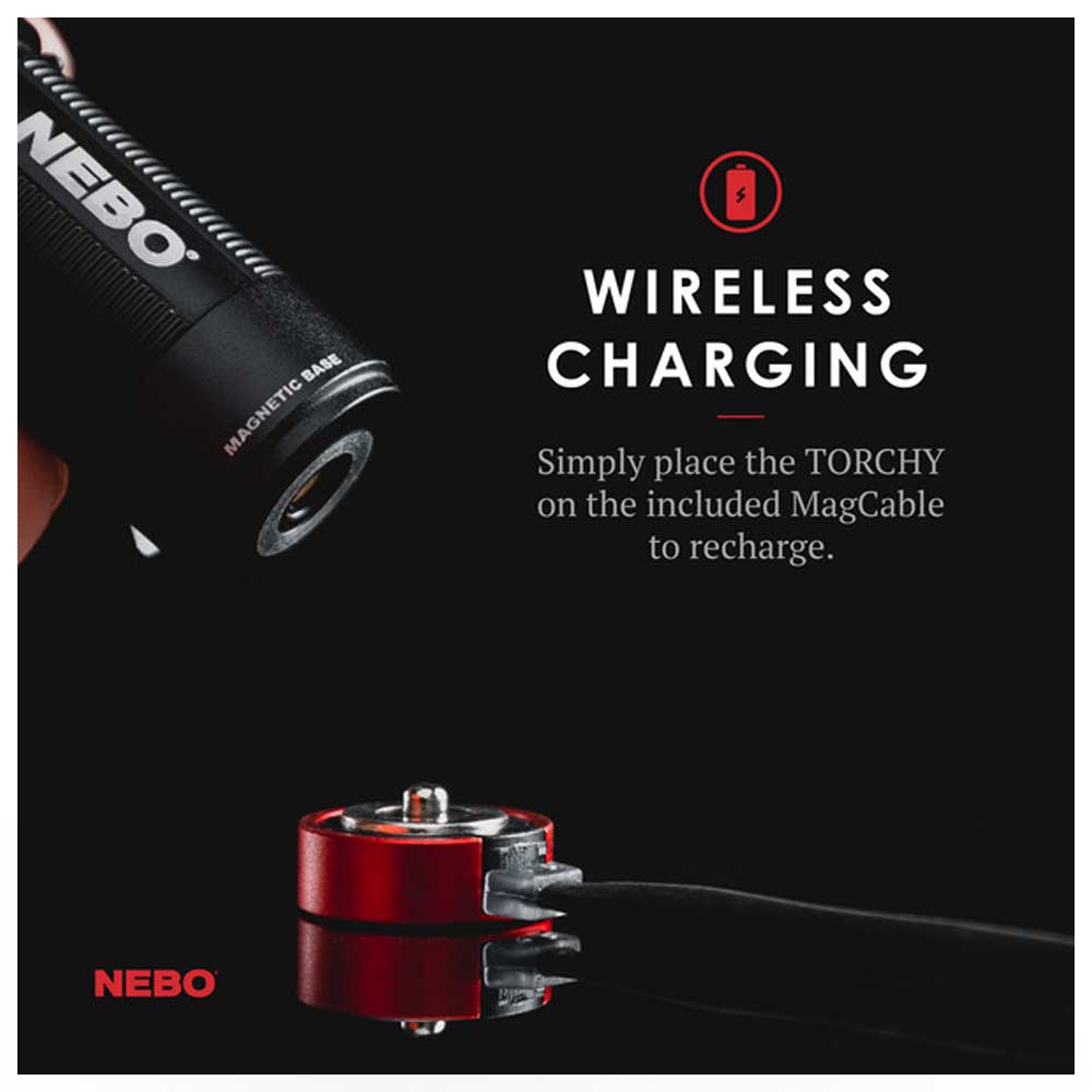 TORCHY Rechargeable Flashlight