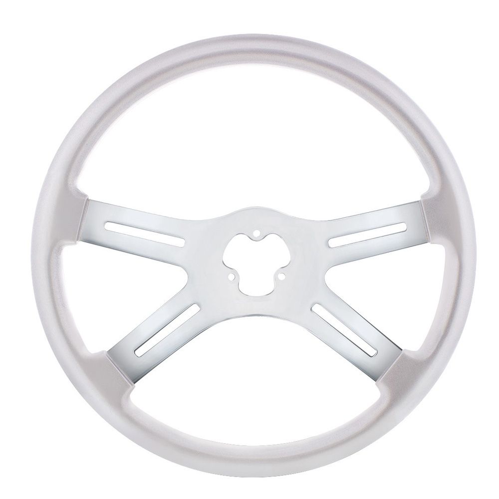 18" Vibrant 4-Spoke Steering Wheel