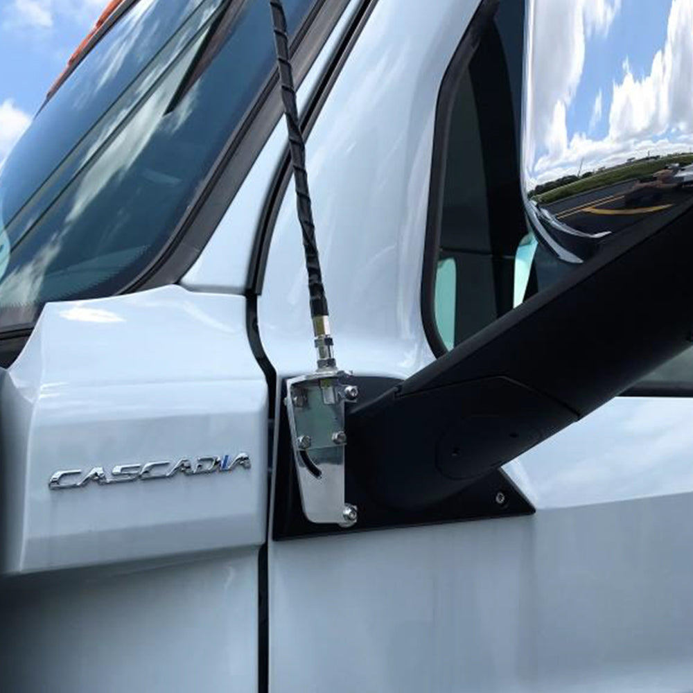 Freightliner Cascadia P4 Mirror Base Antenna Mount