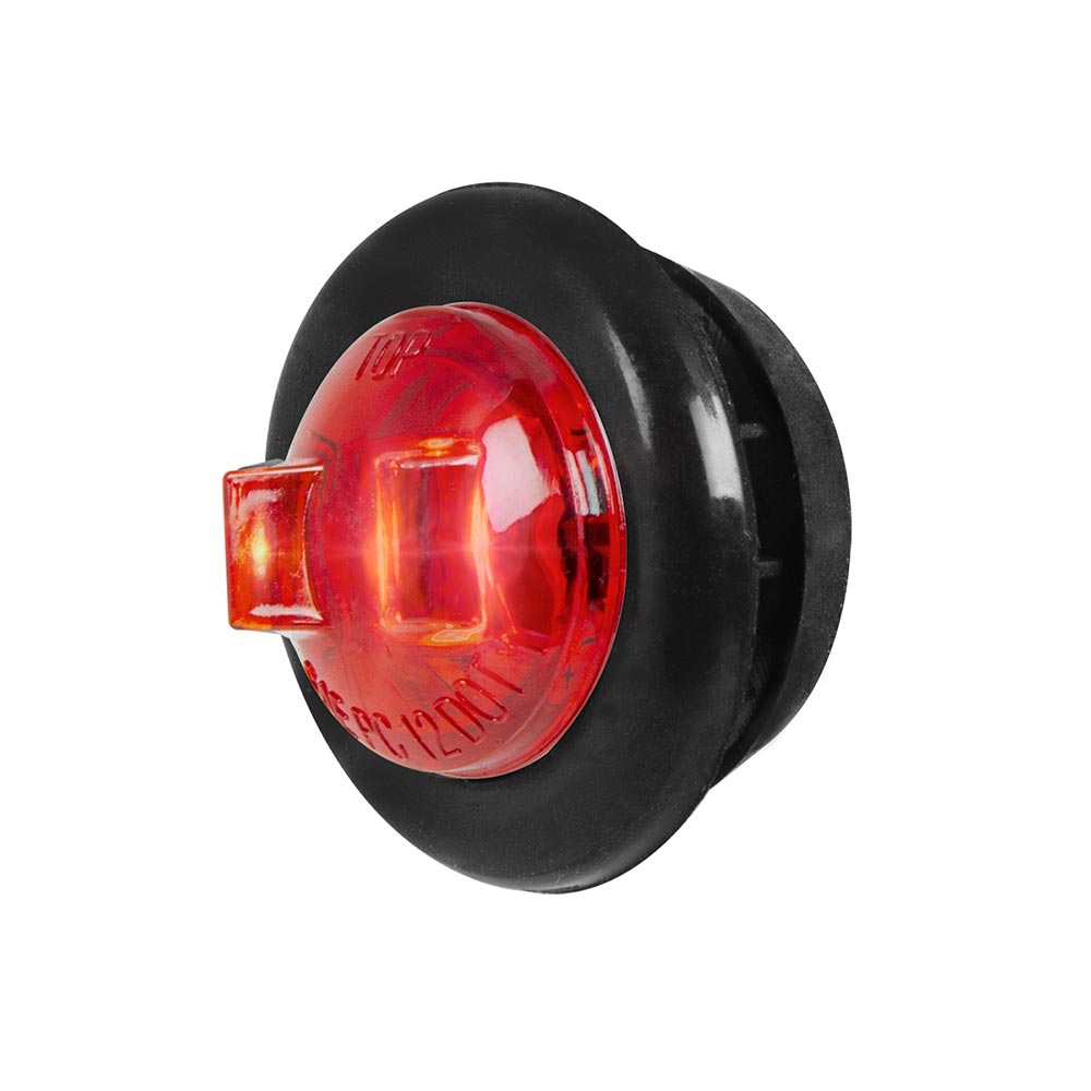 1" LED Dual Function Wide Angle Mini Light with Rubber Grommet