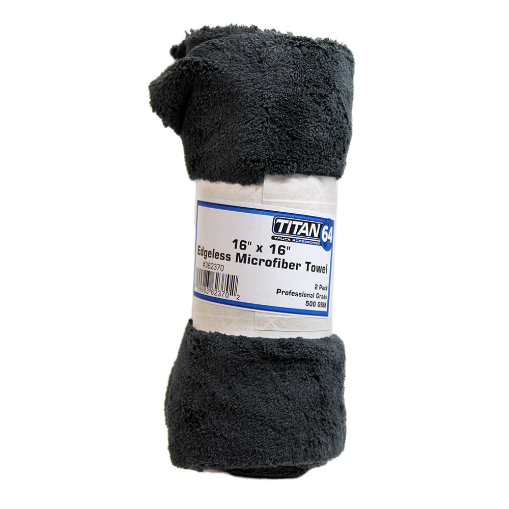 16" x 16" Edgeless Microfiber Towel 2PK