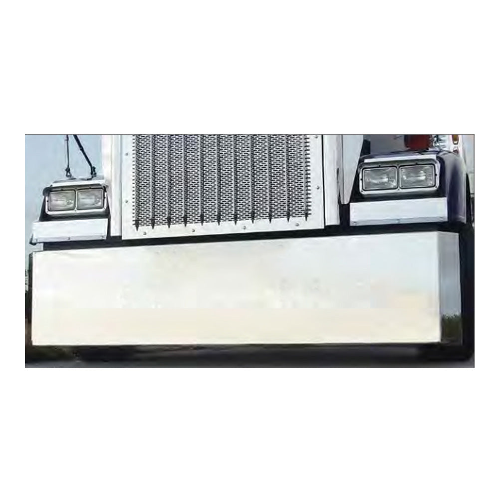 Blind Mount 18" Stainless Mitered End Bumper