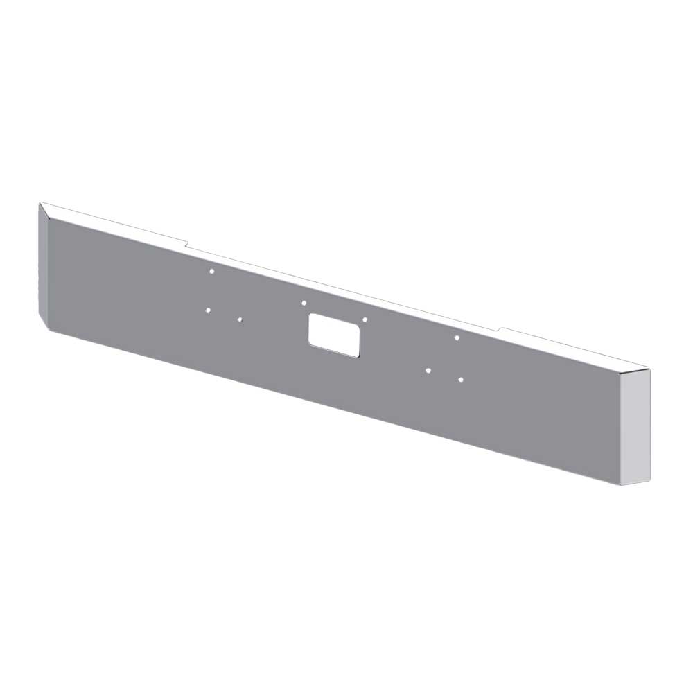 Peterbilt 357, 378, 379 20" Mitered End Chrome Plated Bumper
