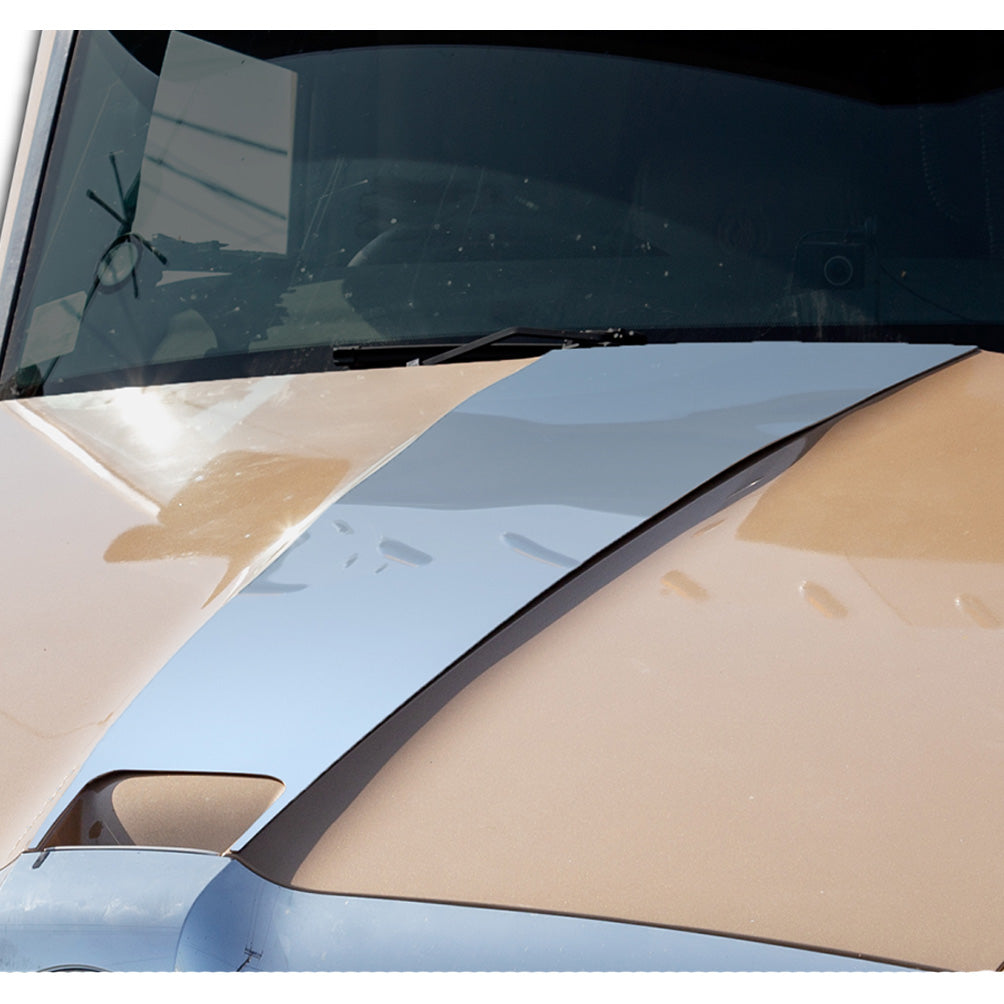 Kenworth T680 2013 - 2021 Stainless Steel Center Hood Trim