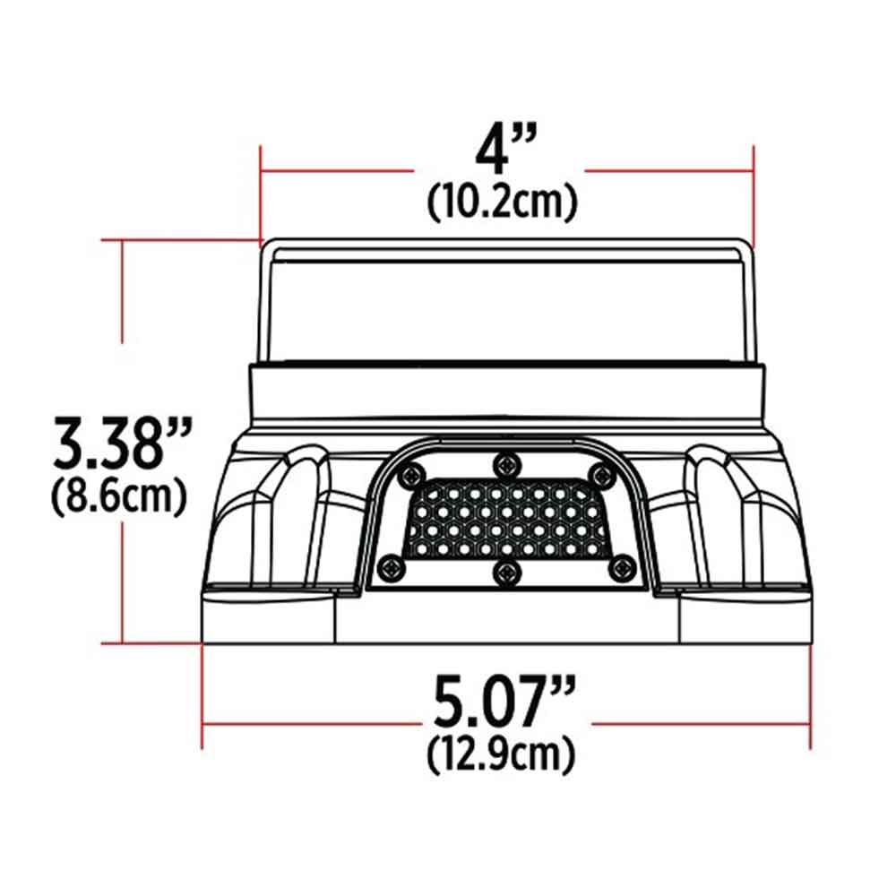 Low Profile Beacon Warning Light