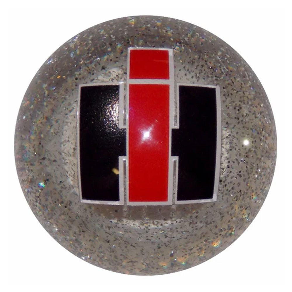 International IH Logo Glitter Shifter Knob