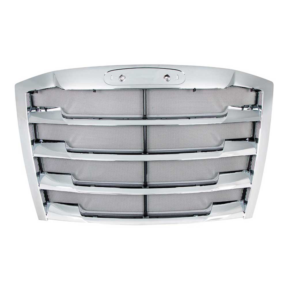 Freightliner Cascadia 2018+ Chrome Grill with Bug Screen