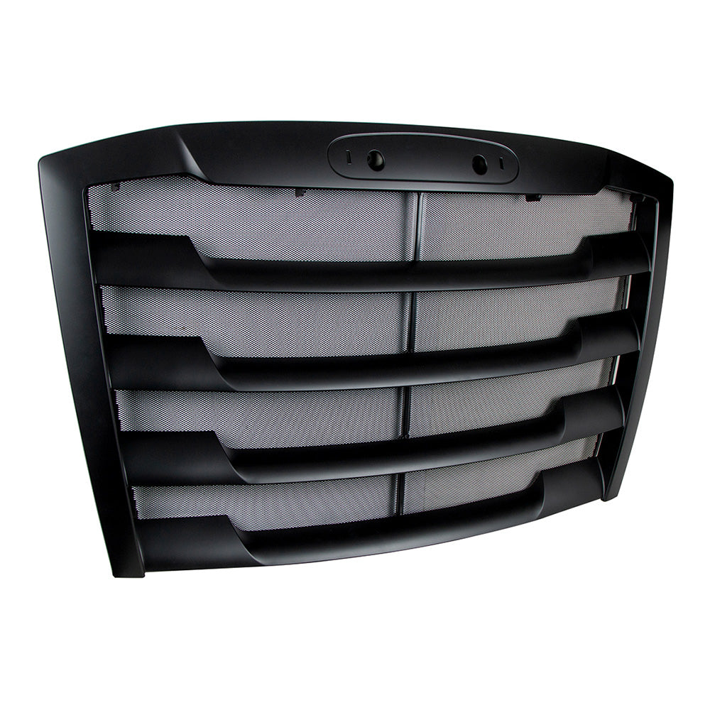 Freightliner Cascadia 2018-2021 Black Grill with Bug Screen