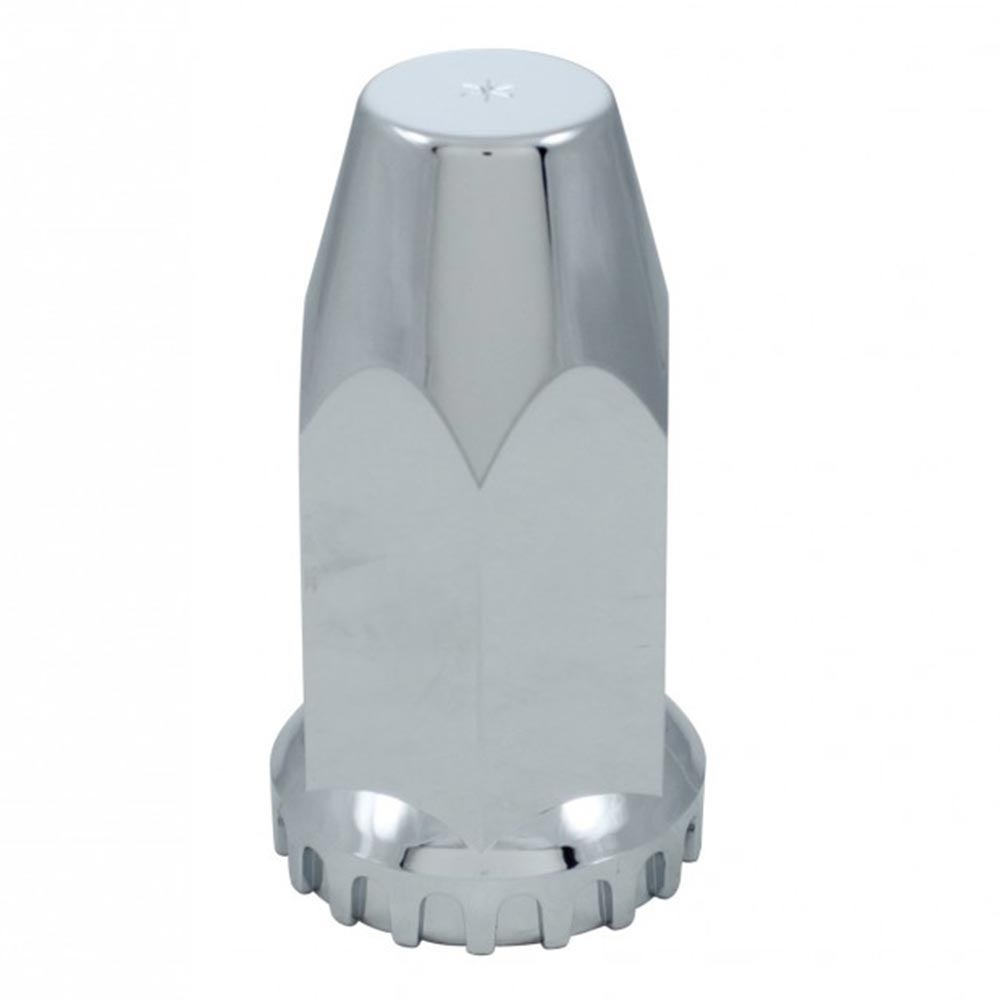 33mm Chrome Plastic Nut Cover - Thread On 60-Pack