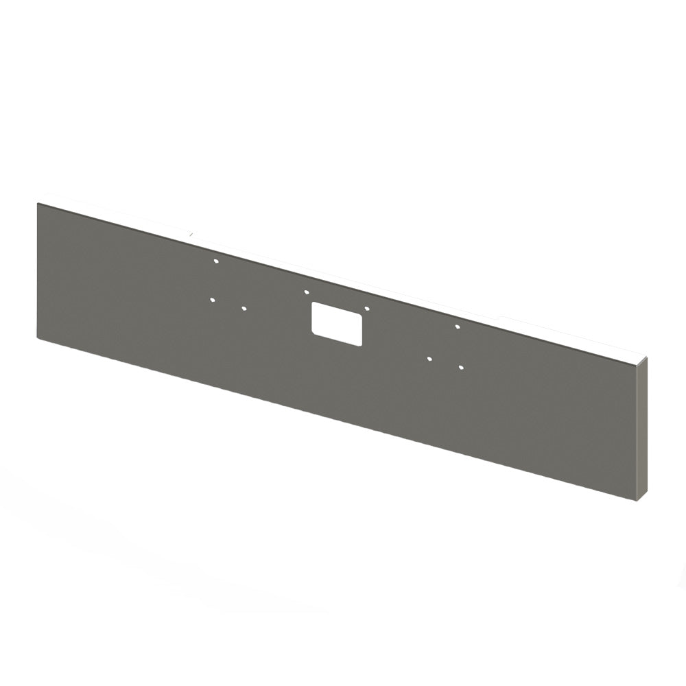 Peterbilt 357, 378, 379 22" Chrome Plated Mitered End Bumper