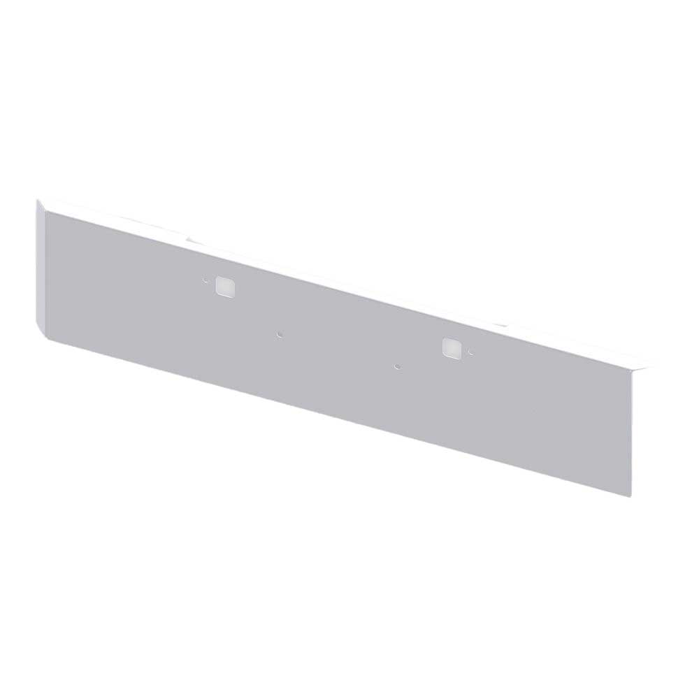 22" Peterbilt Mitered End Chrome Plated Bumper with Tow Holes