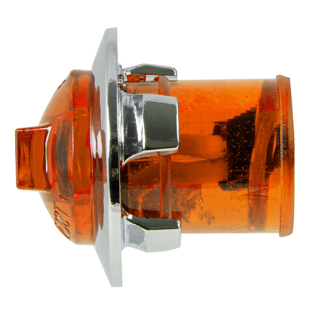 1" LED Wide Angle Mini Light with Chrome Bezel