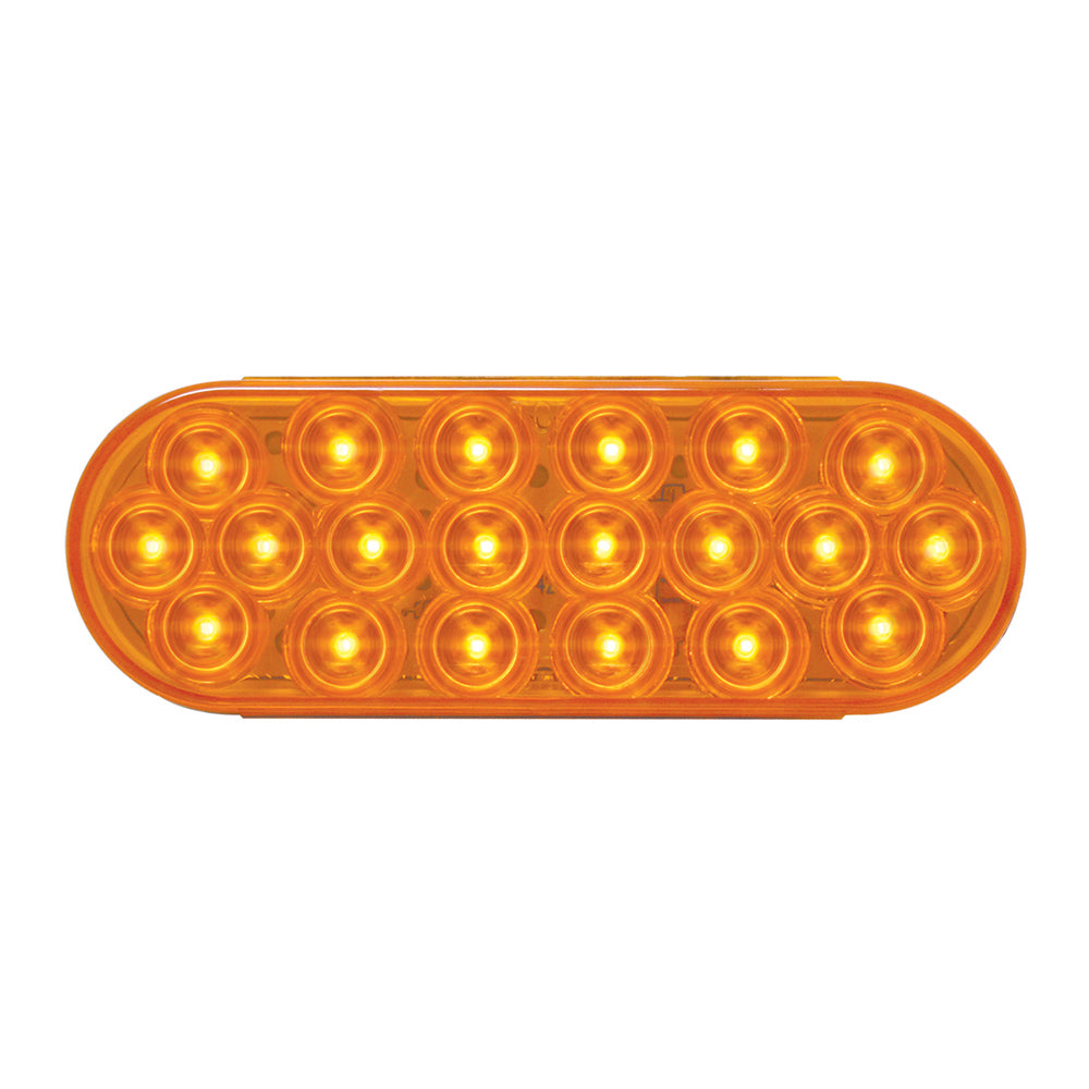6" Oval 20 LED Light