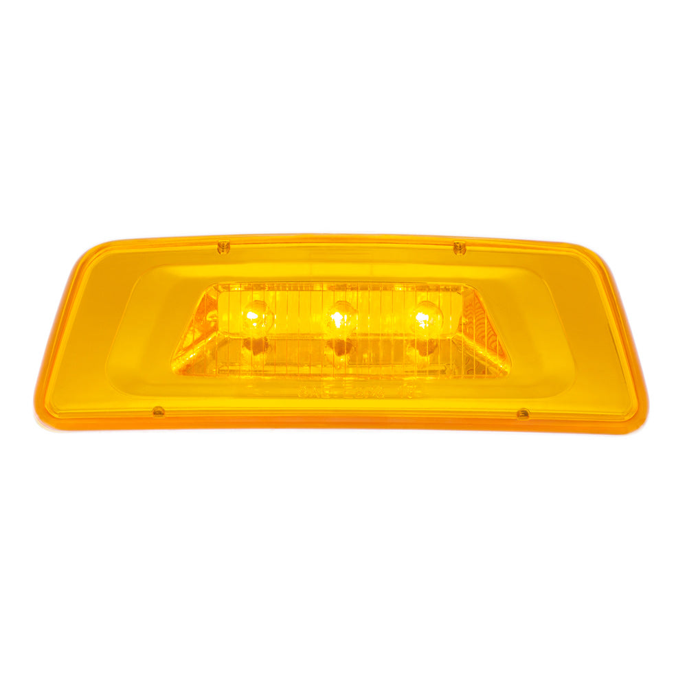 Peterbilt, Kenworth 3 LED Amber Fender Turn Signal/Parking Light