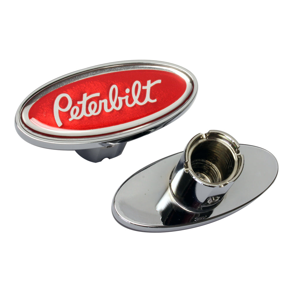 Peterbilt Logo Shaped Tractor & Trailer Air Valve Knobs